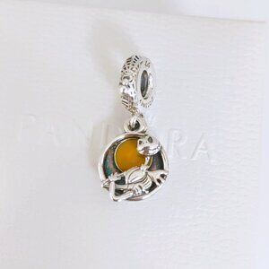 Pandora Nightmare Before Christmas Double Dangle Charm S925 Silver